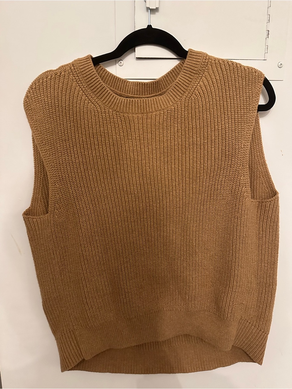 Banana Republic Camel Knit Sweater Vest Top NWT